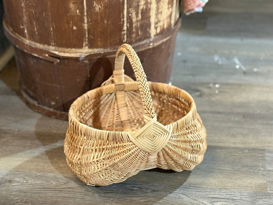 Vintage Handmade Basket - The Mustard Seed Collection, The Seed
