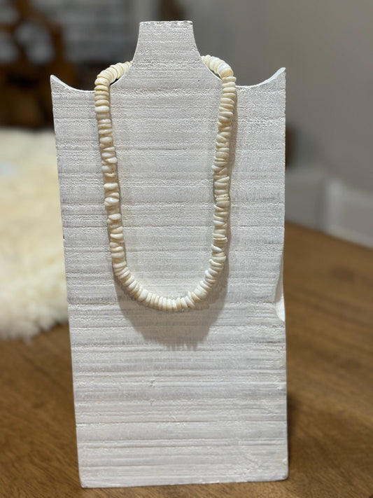Vintage Puka Shell Necklace - The Mustard Seed Collection, The Seed