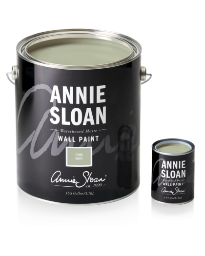 Terre Verte Annie Sloan Wall Paint Sample Pot