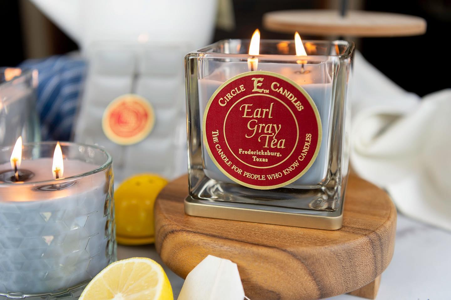 Earl Grey Tea 17 oz Circle E Candles
