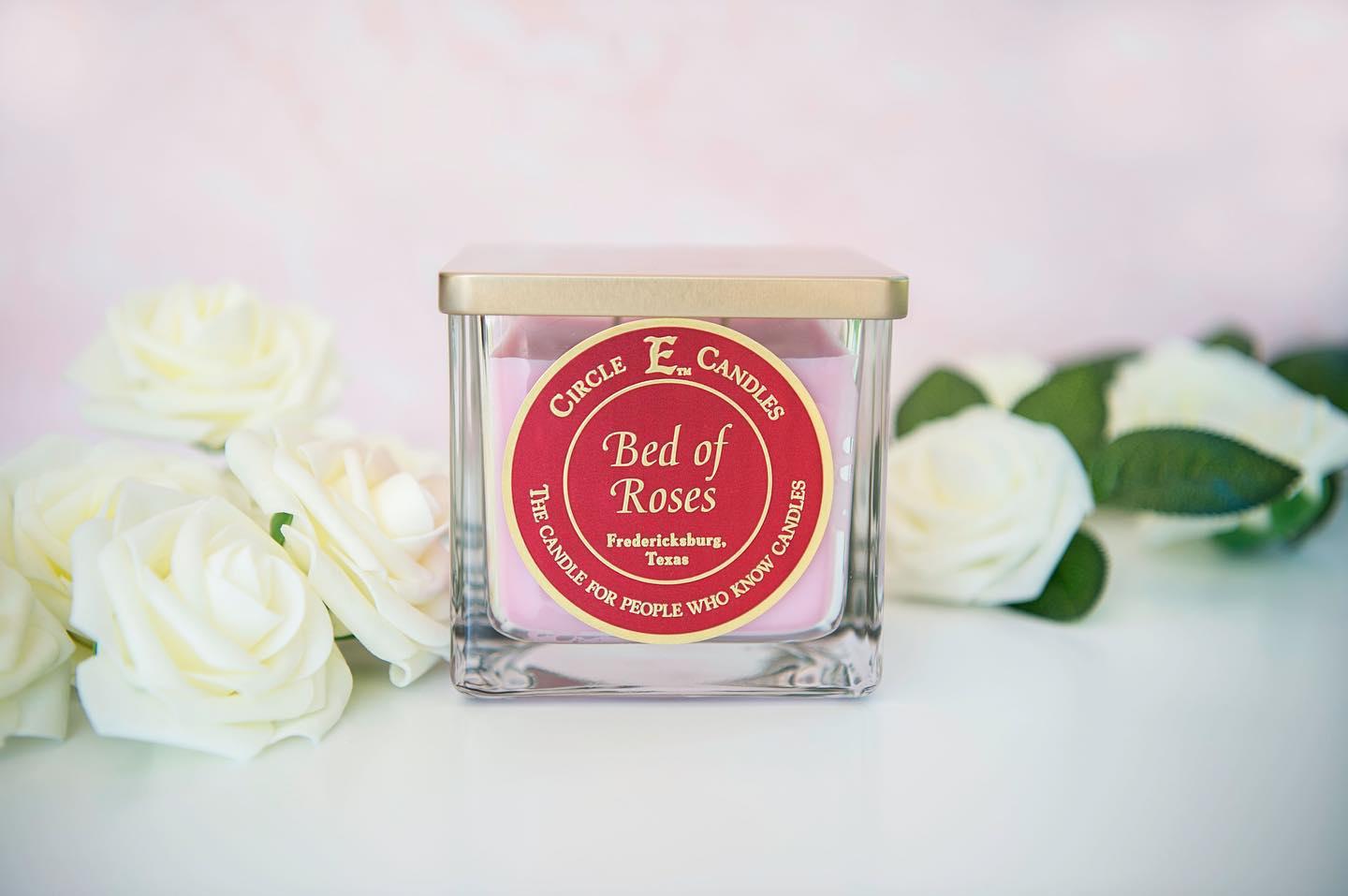 Bed of Roses 22 oz Circle E Candles