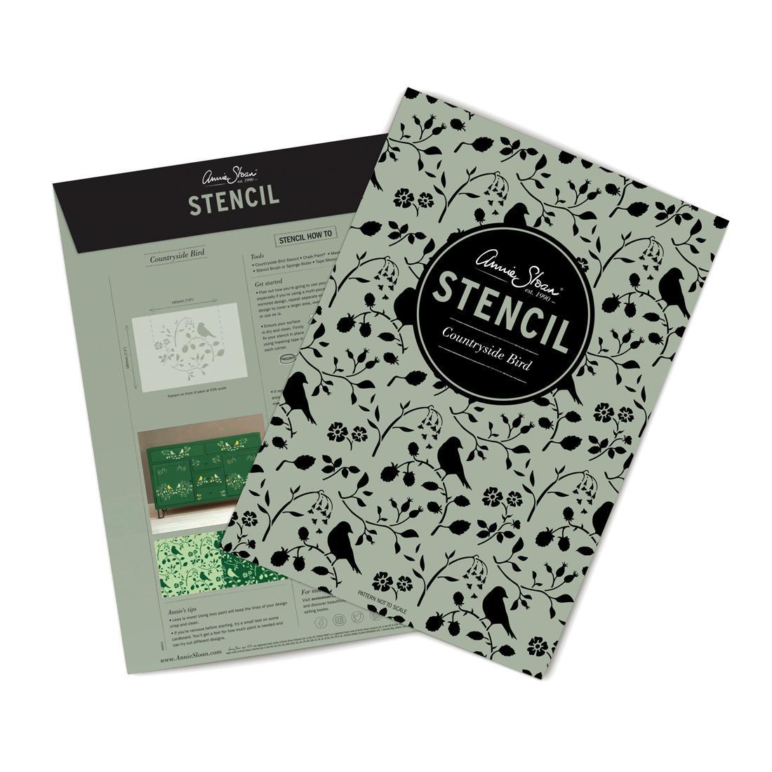 Stencil - Countryside Birds
