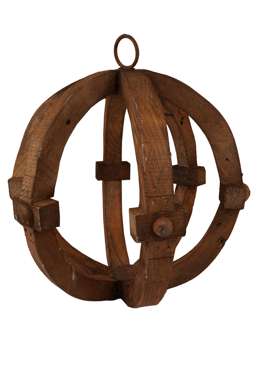 Sphere Farmhouse Lantern-Home Decor-16x16x18H-NEW