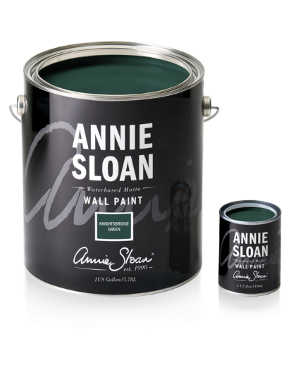 Knightsbridge Green Annie Sloan Wall Paint Sample Pot Annie Sloan