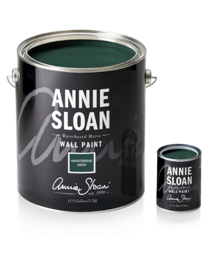 Knightsbridge Green Annie Sloan Wall Paint Sample Pot