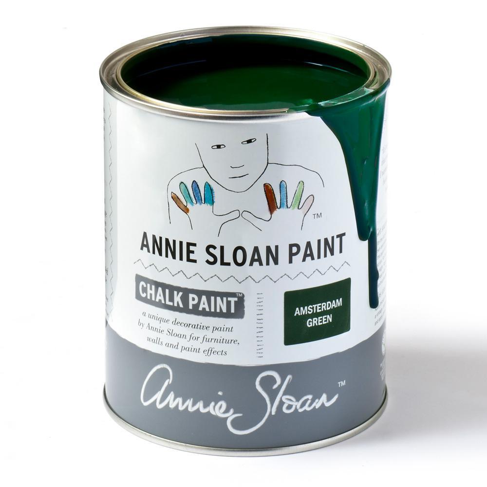 Chalk Paint 1 Litre Amsterdam Green Annie Sloan