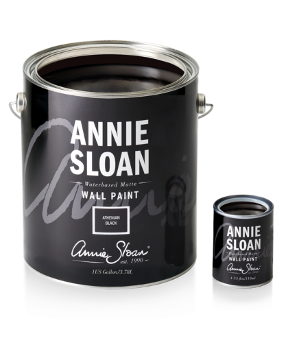 Athenian Black Annie Sloan Wall Paint One Gallon