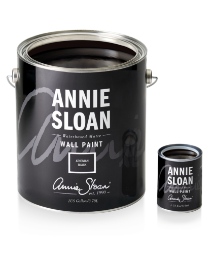 Athenian Black Annie Sloan Wall Paint Sample Pot Annie Sloan
