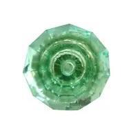 Mint Cut Glass Knob