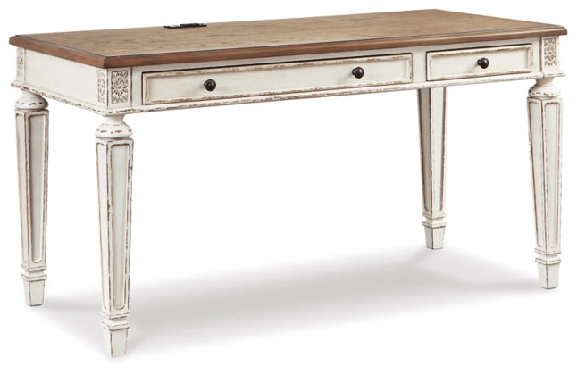 NEW! French Country Writing Style 60" Home Office Desk Ashley