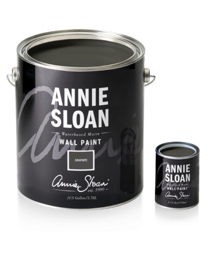 Graphite Annie Sloan Wall Paint Sample Pot