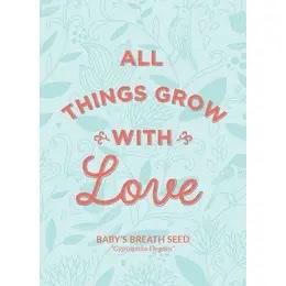 Bentley All Things Grow With Love - Baby's Breath Seed Favor Faire-Bentley Seeds