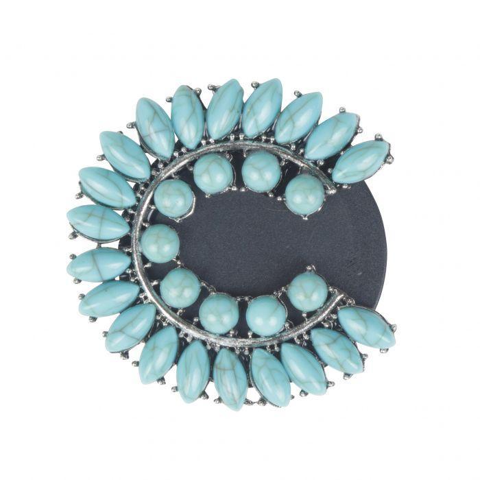 Myra Azure pearl rays Phone Socket