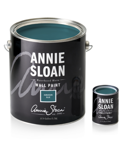 Aubusson Blue Annie Sloan Wall Paint One Gallon