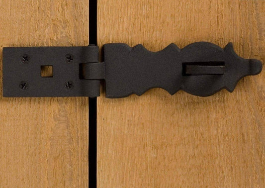 Black Metal Hasp