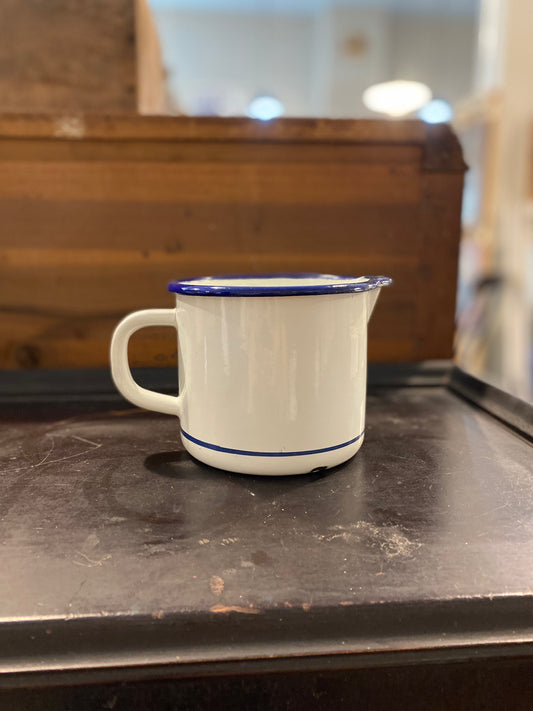 Vintage Swedish Enamel Measuring Cup