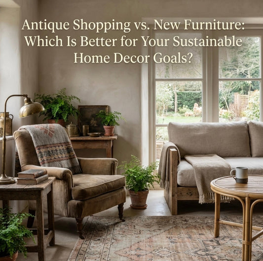 Antique Shopping vs. New Furniture: Which Is Better for Your Sustainable Home Decor Goals?