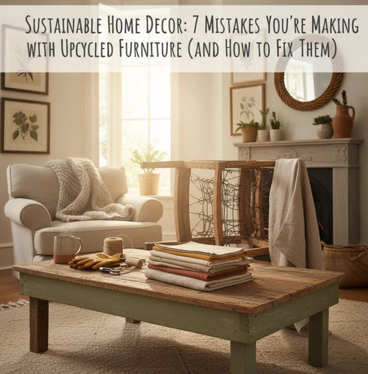 Common Upcycled Furniture Mistakes and How to Fix Them
