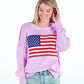 USA Pink Cotton Sweater