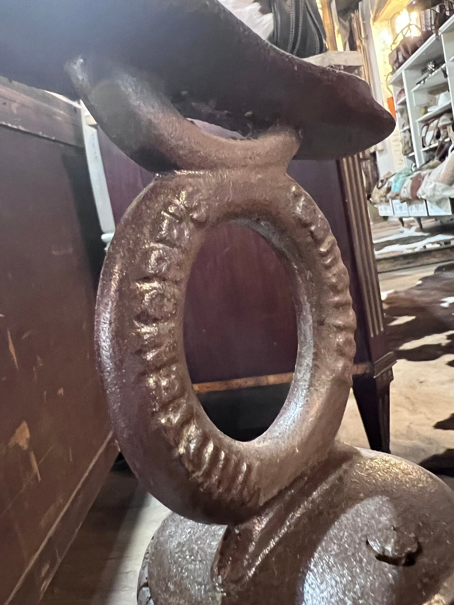 Antique Authentic Whittmore Polishes Shoe Shining Station