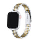 Rainey Skinny Stainless Steel Band for Apple Watch: Silver/Gold / Fits All Models Posh Tech