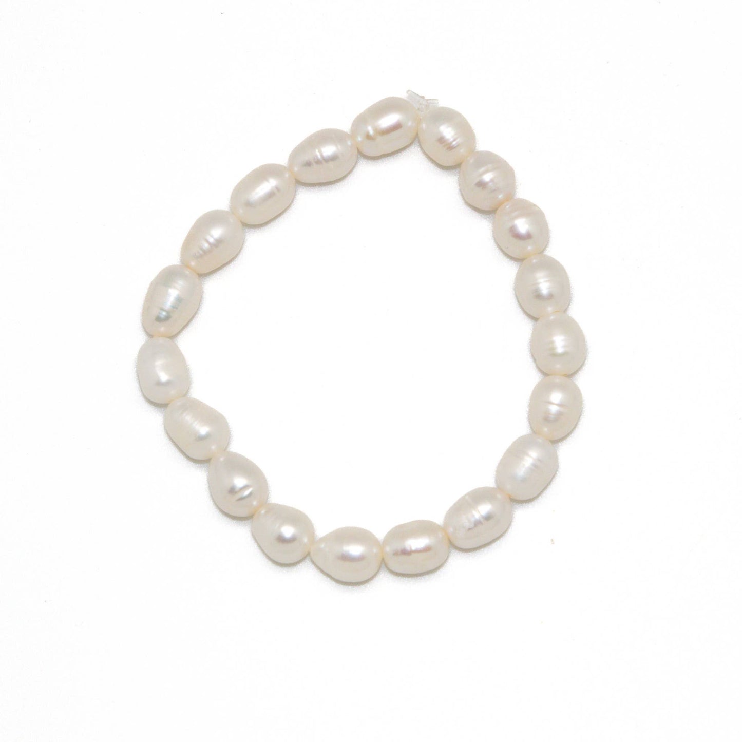 Bracelet Stretch Freshwater Pearl White 8MM 7 “