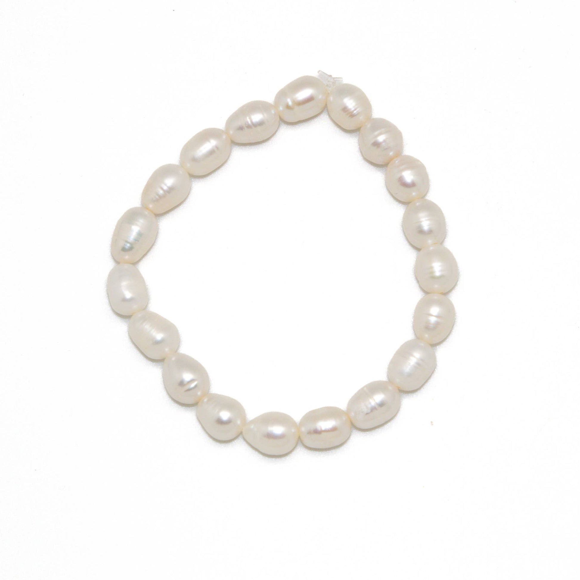 Bracelet Stretch Freshwater Pearl White 8MM 7 “