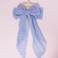 Chiffon Swiss Dot Hair Bow