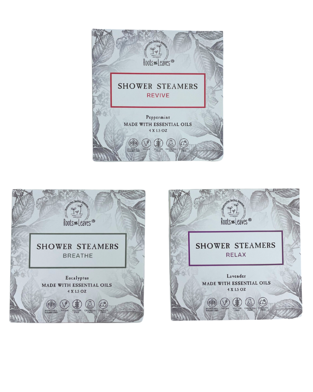 Shower Steamers/Bath Bombs: Breathe- Eucalyptus