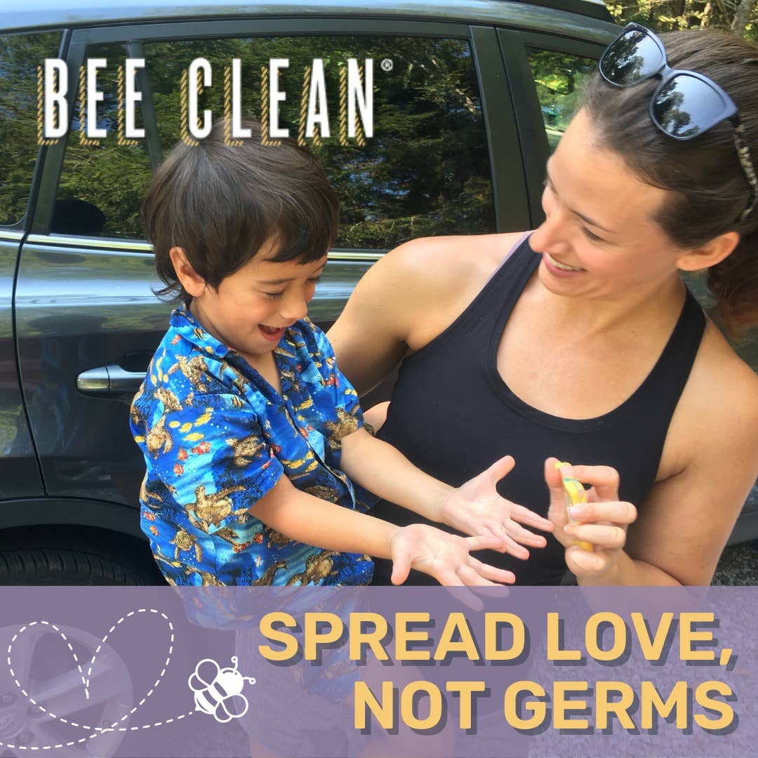 Bee Clean Organic Beeswax Hand Sanitizer Citrus Peppermint