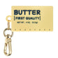 Butter Silicone Bag Charm for AirTag®: Yellow Posh Tech