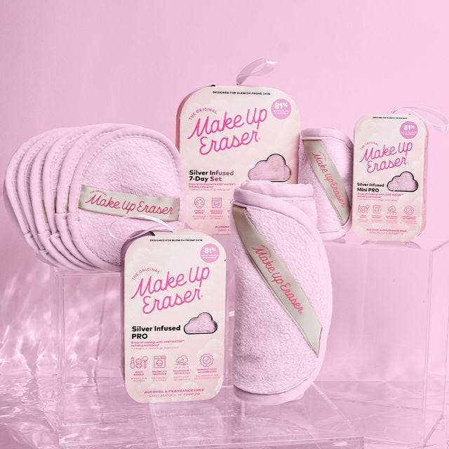 Silver Infused Mini PRO | Designed for Blemish-Prone Skin: Mini PRO The Original MakeUp Eraser