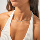 18K Gold PVD Stainless Steel Sunburst Chain Necklace: Gold / 16+2" WJW