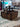 Antique Wood Brass 4 Square Commercial Butter Press The Mustard Seed Collection, The Seed