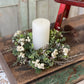 11" Briar Berry Fir Candle Ring - The Mustard Seed Collection, The Seed