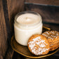 11 oz Frosted Gingersnap Candle - The Mustard Seed Collection, The Seed