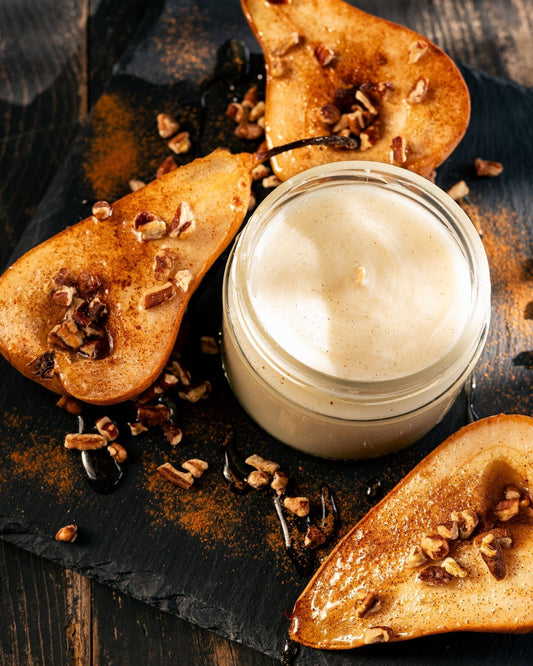 11 oz Pear Crumble Candle - The Mustard Seed Collection, The Seed