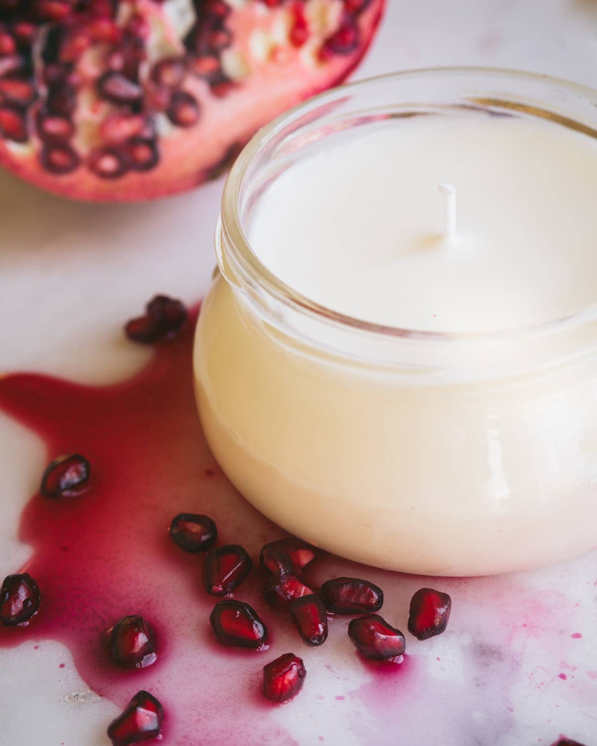 11 oz Pomegranate Juice Candle - The Mustard Seed Collection, The Seed
