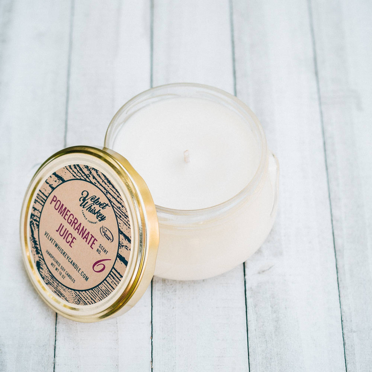 11 oz Pomegranate Juice Candle - The Mustard Seed Collection, The Seed