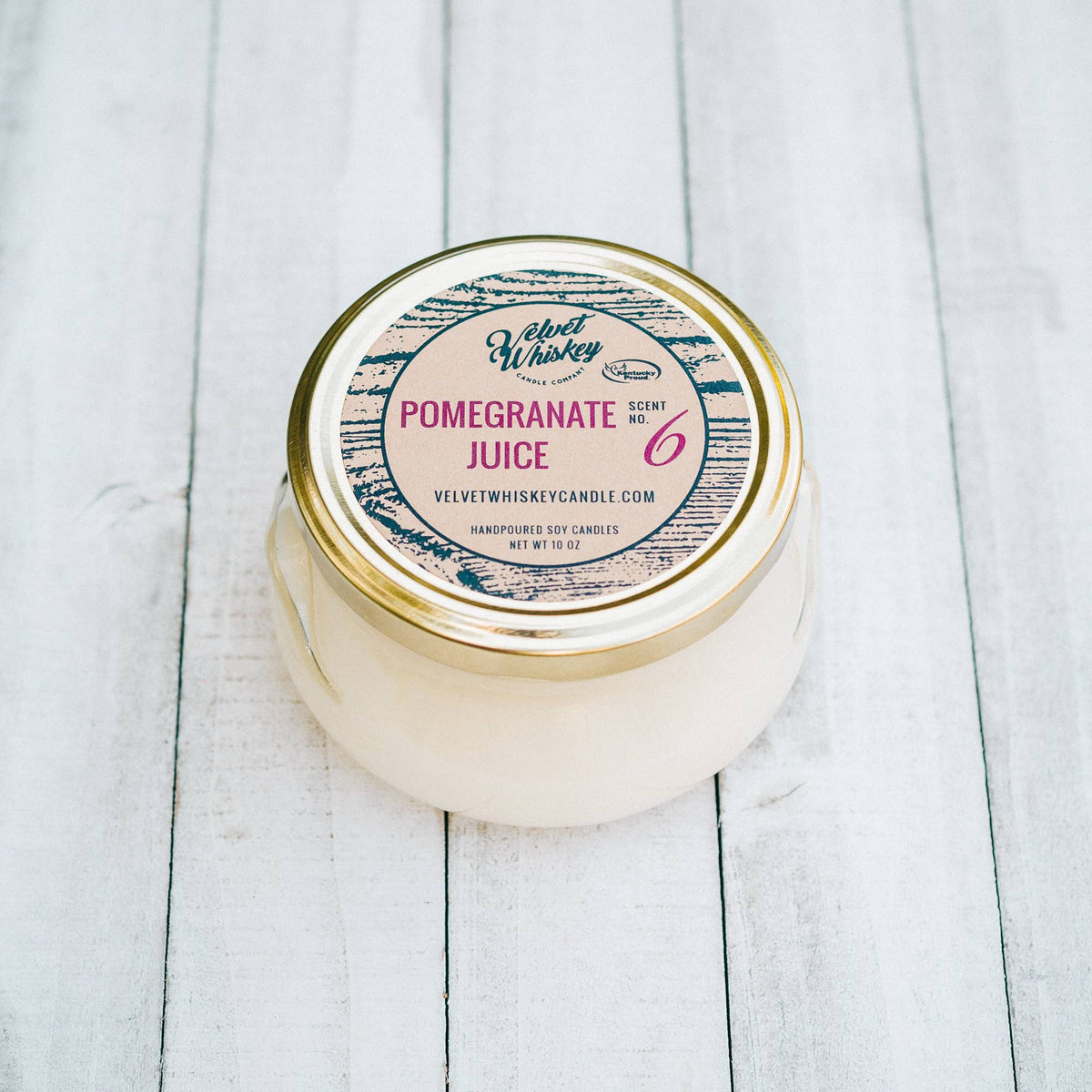 11 oz Pomegranate Juice Candle - The Mustard Seed Collection, The Seed