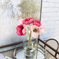 11" Real Touch Poppy-6 stems per bundle: Blush and Beauty Pink