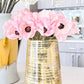 11" Real Touch Poppy-6 stems per bundle: Blush and Beauty Pink