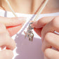 Pearl Charm Keeper Necklace: Kiska / Gold WJW