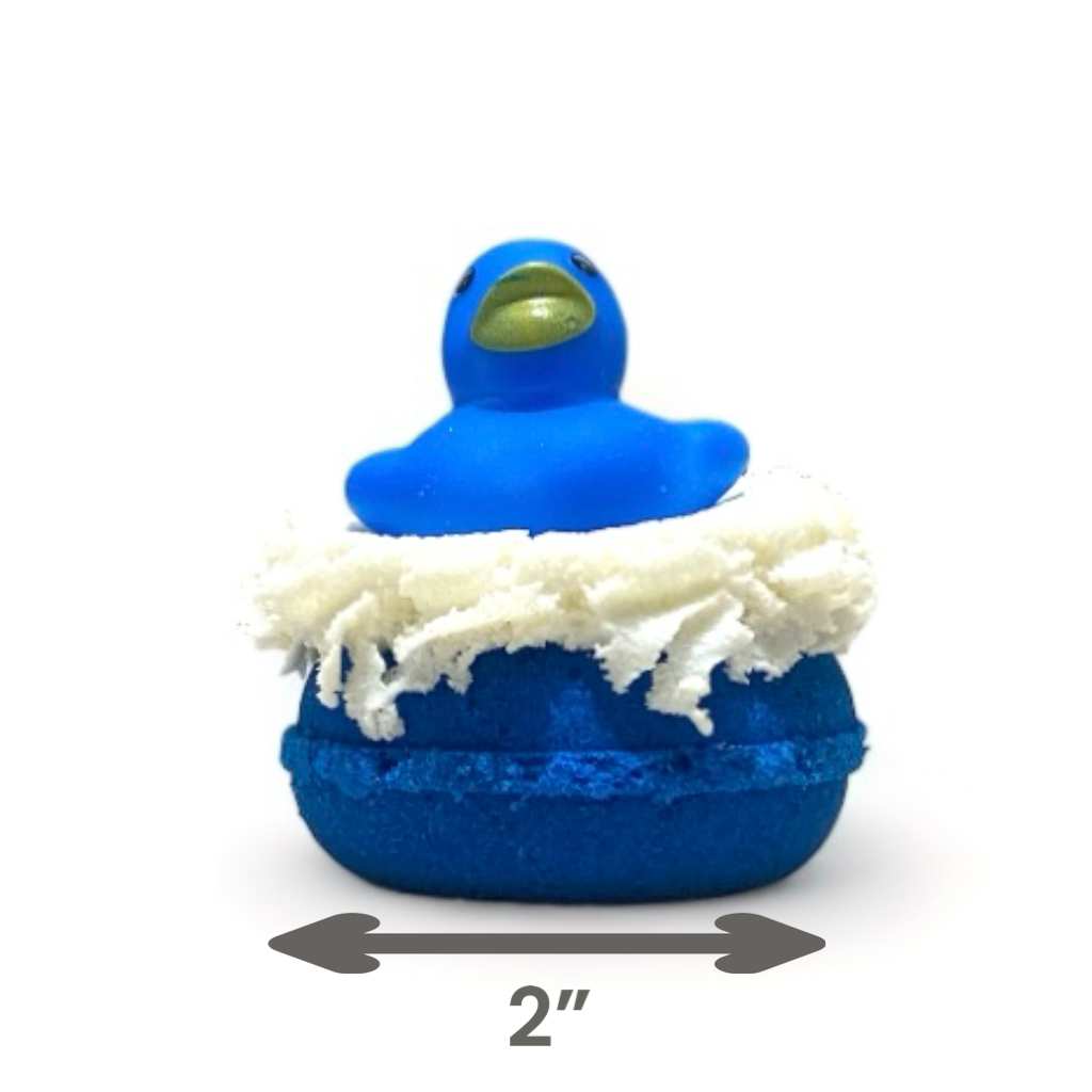 Duckie Bubbly Donut Bath Bomb - Blue