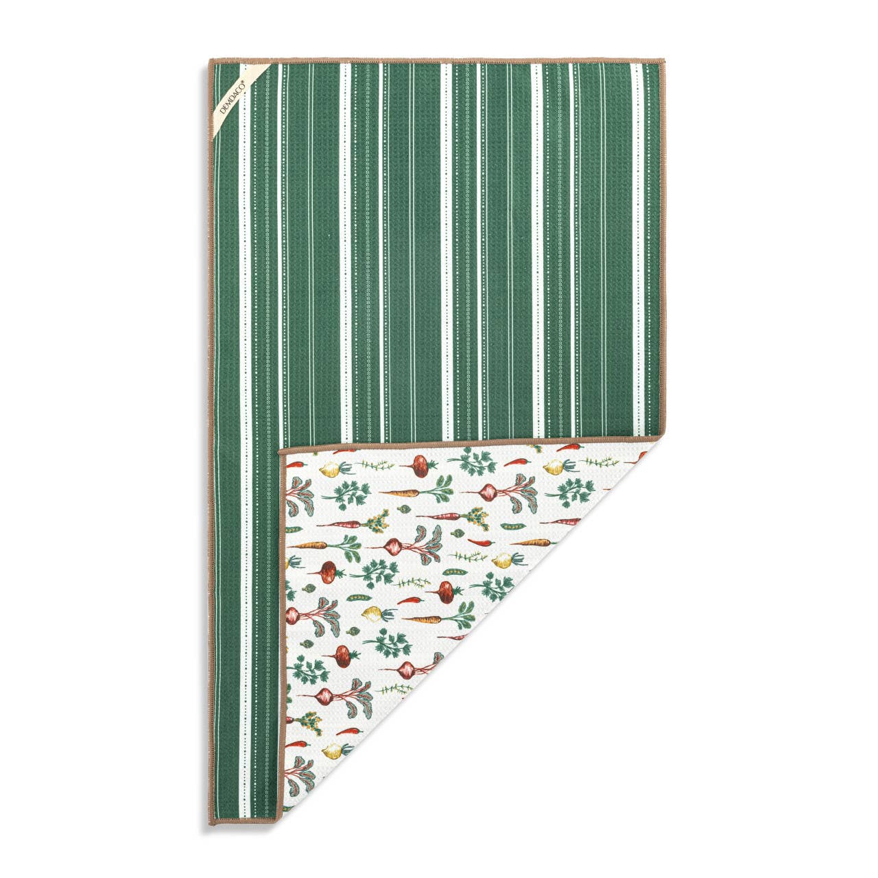 Root Veggies Absorbent Reversible Towel - 18x30in