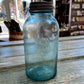 1/2 Gal. 1923-1933 Blue Ball Mason Jar - The Mustard Seed Collection, The Seed