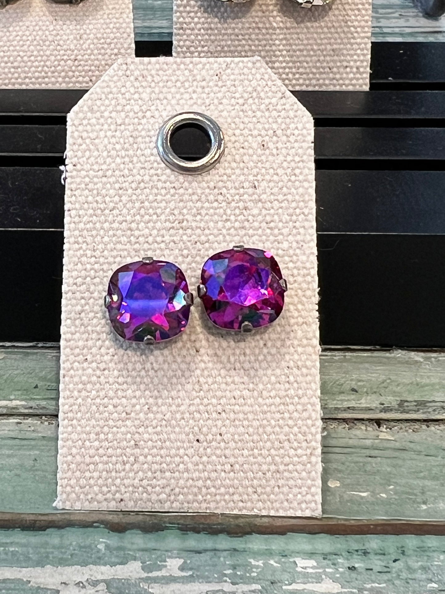 12mm Cushion Cut Austrian Crystal
