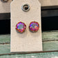 12mm Cushion Cut Austrian Crystal Fuscia