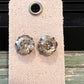 12mm Cushion Cut Austrian Crystal Gold