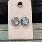 12mm Cushion Cut Austrian Crystal Silver
